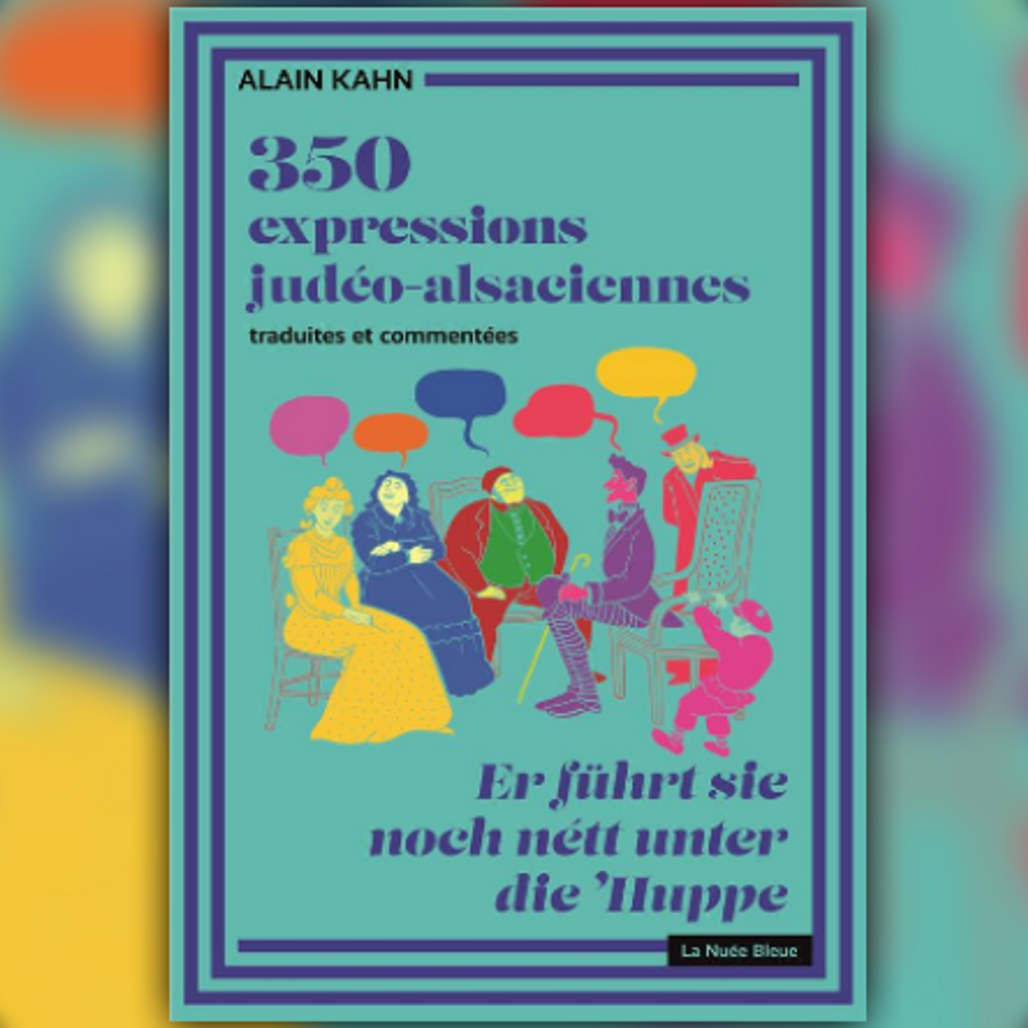 livre judéo alsacien alain kahn nuée bleue